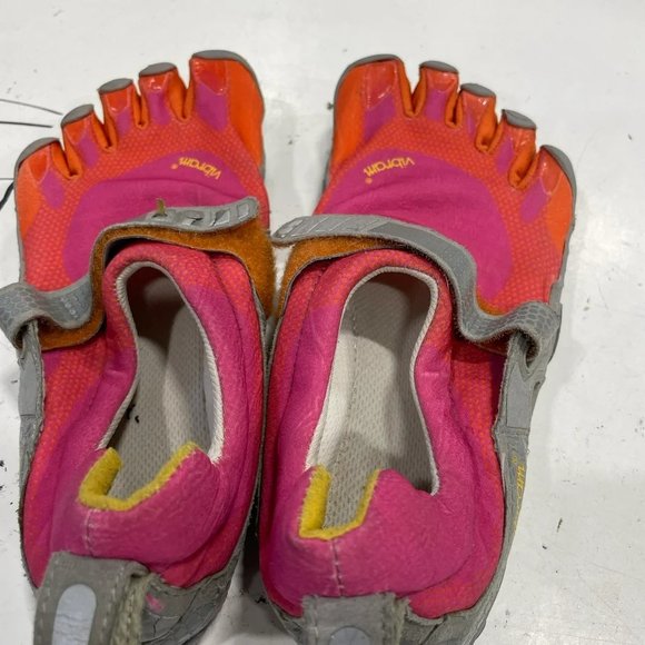 Vibram five fingers women's red barefoot running athletic shoes size 38 - Picture 2 of 5